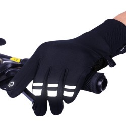 Guantes Bici Reflectantes Touch Antideslizantes Termico