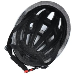 Casco Bicicleta Deportivo Montaña Unisex Color Plateado