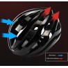 Casco Bicicleta Deportivo Montaña Unisex Color Plateado